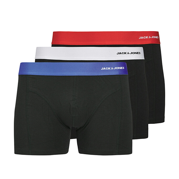 Jack&Jones Nyjah Bamboo 3'lü Erkek Siyah Boxer