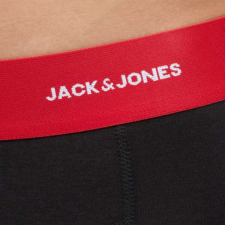 Jack&Jones Nyjah Bamboo 3'lü Erkek Siyah Boxer