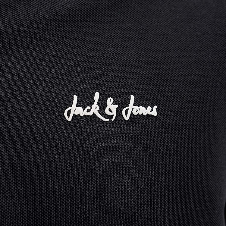 Jack&Jones Blaze Erkek Siyah Polo Yaka Tişört