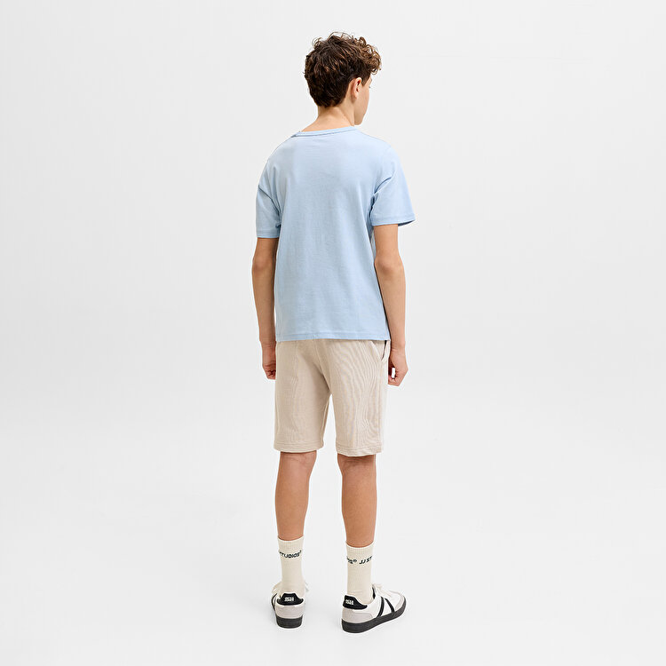 Jack&Jones Gordon Archive Sweat Shorts Mid Erkek Çocuk Bej Şort
