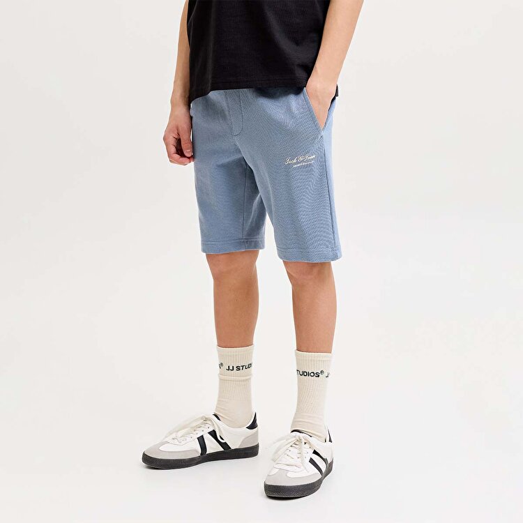 Jack&Jones Gordon Archive Sweat Shorts Mid Erkek Çocuk Mavi Şort