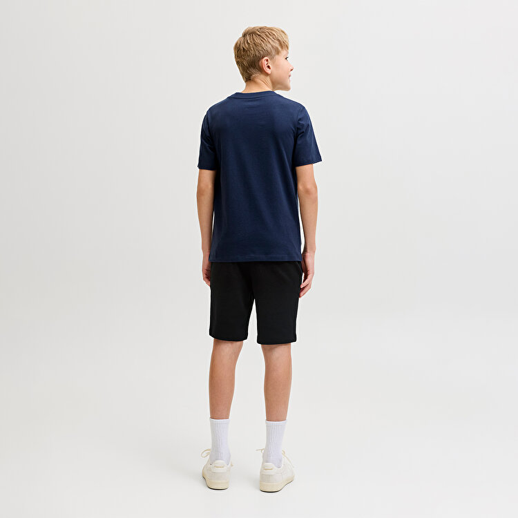Jack&Jones Gordon Archive Sweat Shorts Mid Erkek Çocuk Siyah Şort