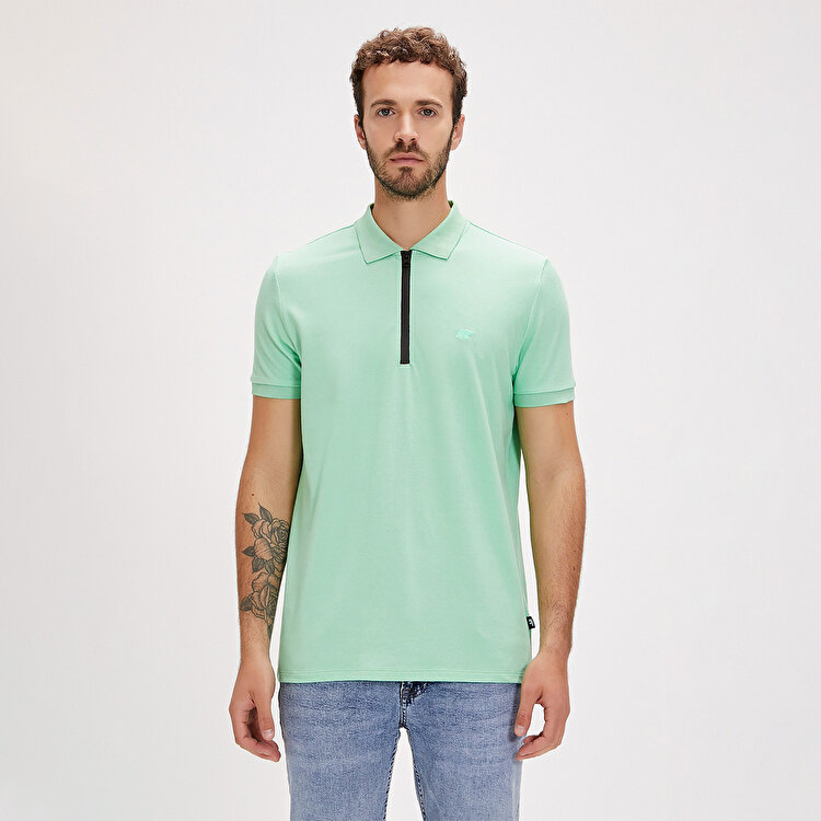 Bad Bear Cord Erkek Yeşil Polo Yaka Tişört