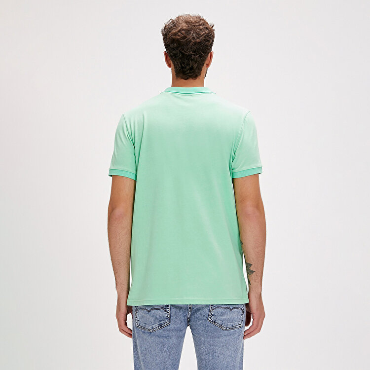 Bad Bear Pure Erkek Yeşil Polo Yaka Tişört