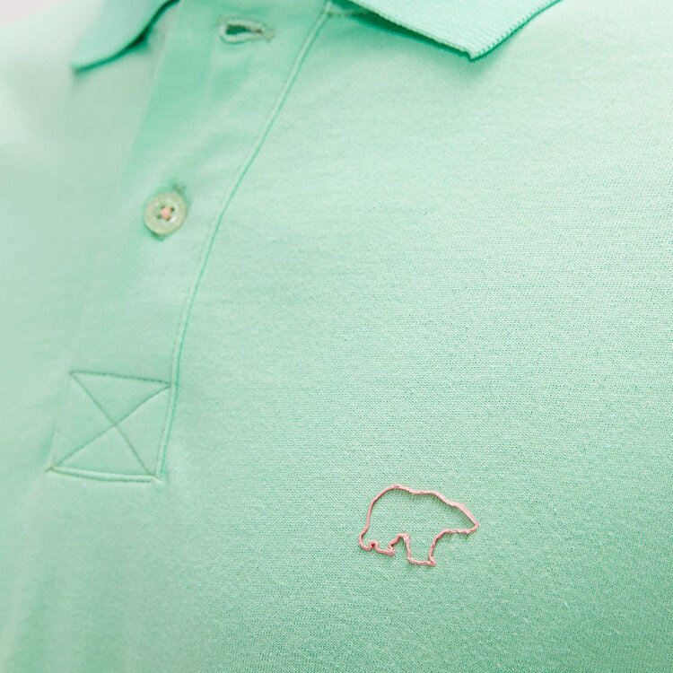 Bad Bear Pure Erkek Yeşil Polo Yaka Tişört