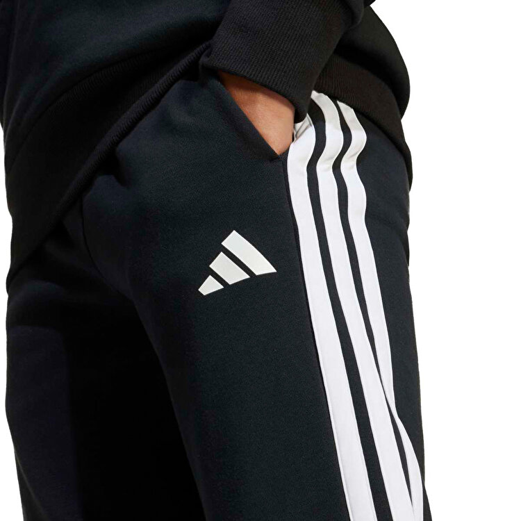 adidas 3 Stripes Tiberio Çocuk Siyah Eşofman Altı