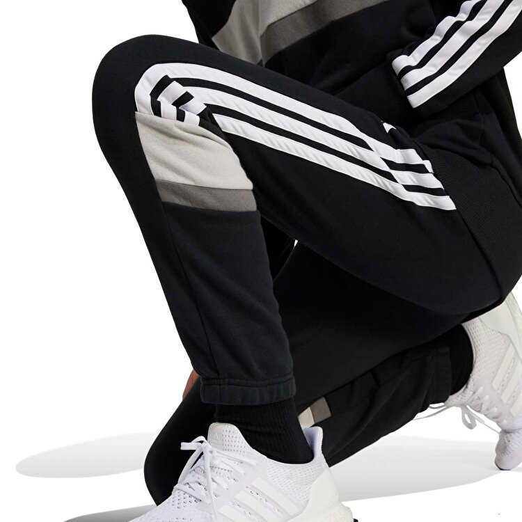 adidas 3 Stripes Tiberio Çocuk Siyah Eşofman Altı