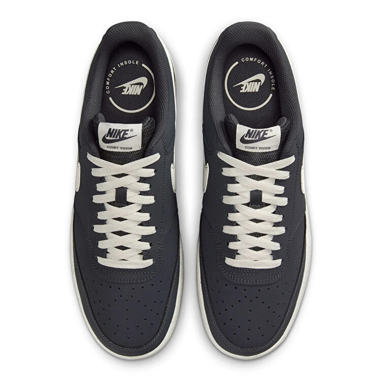 Nike Court Vision Lo V2 Nbk Erkek Siyah Sneaker
