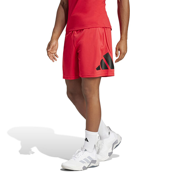 adidas Train Essentials Logo Erkek Kırmızı Şort JD4879 - Sporthink