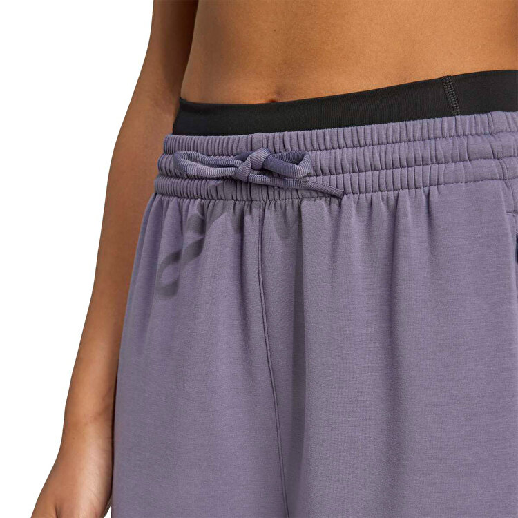 adidas Designed For Training Knit Kadın Mor Eşofman Altı