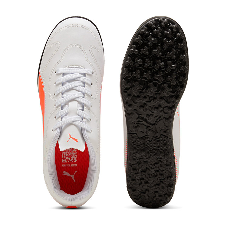 Puma Viroria II TT Jr Çocuk Beyaz Halı Saha Ayakkabısı