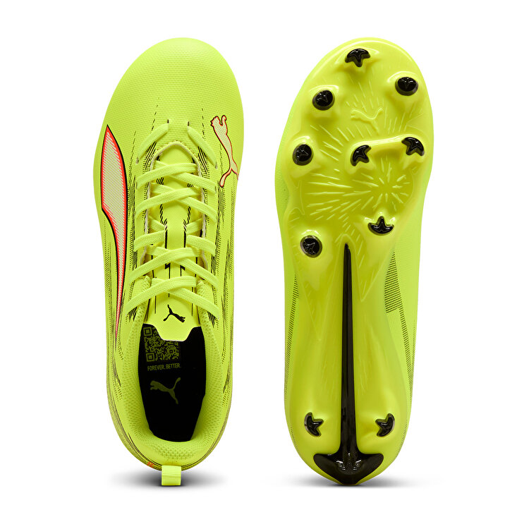 Puma Ultra 6 Play Fg/Ag Jr Çocuk Sarı Krampon