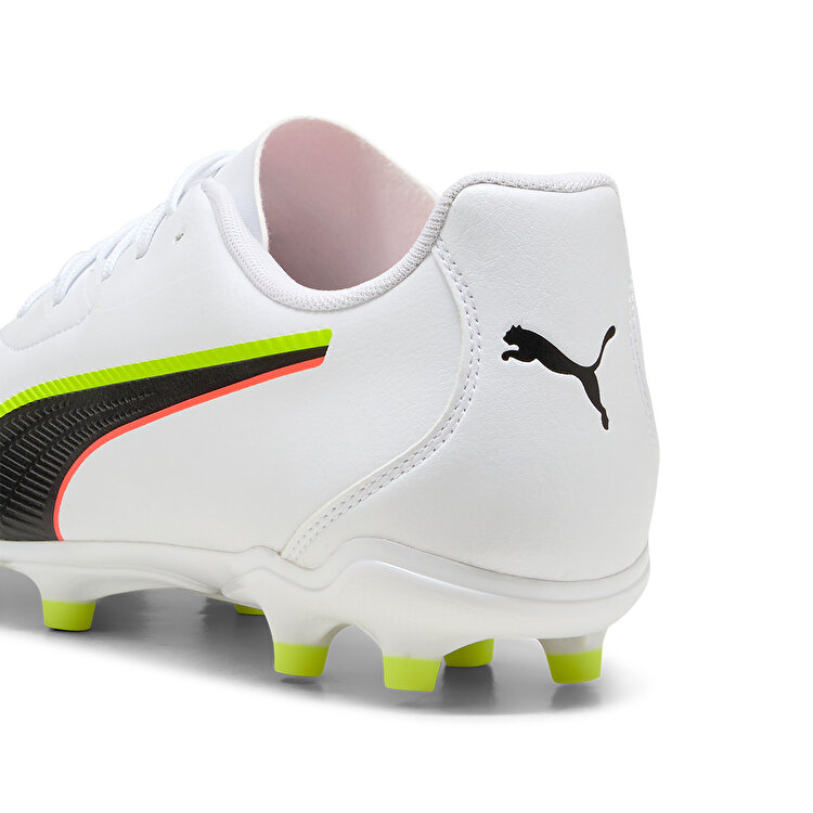 Puma King 20 Play Fg/Ag Erkek BEyaz Krampon