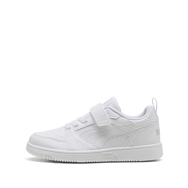 Puma Rebound V6 Lo Ac Çocuk Beyaz Sneaker