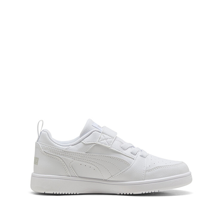 Puma Rebound V6 Lo Ac Çocuk Beyaz Sneaker