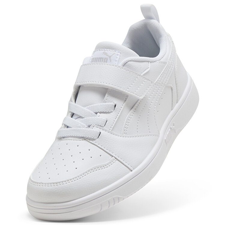 Puma Rebound V6 Lo Ac Çocuk Beyaz Sneaker
