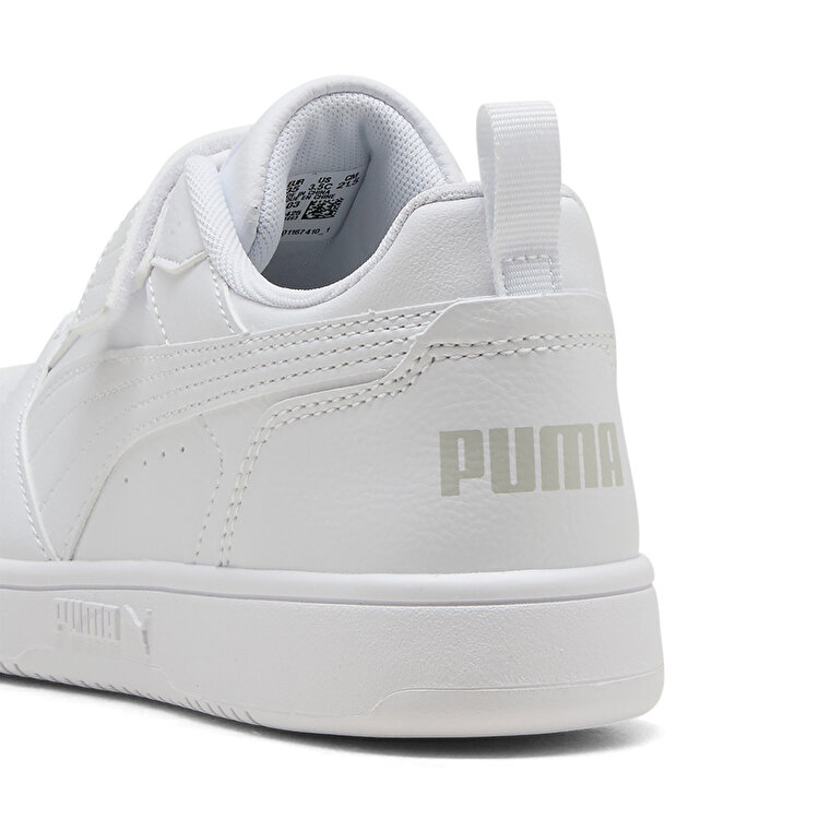 Puma Rebound V6 Lo Ac Çocuk Beyaz Sneaker