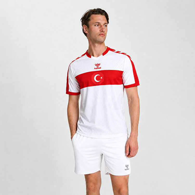 Hummel 25-26 Erkek Beyaz Milli Takım Forması