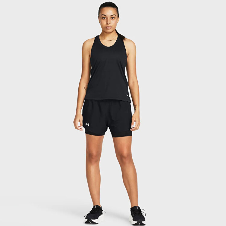 Under Armour Fly By 2 In 1 Kadın Siyah Şort