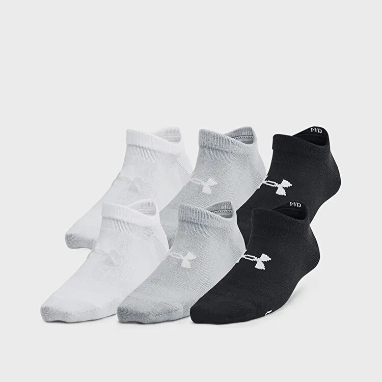 Under Armour Youth Essential No Show 6' lı Erkek Çocuk Siyah Çorap