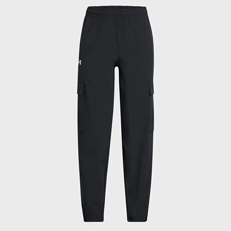 Under Armour Rival Woven Cargo Kız Çocuk Siyah Eşofman Altı