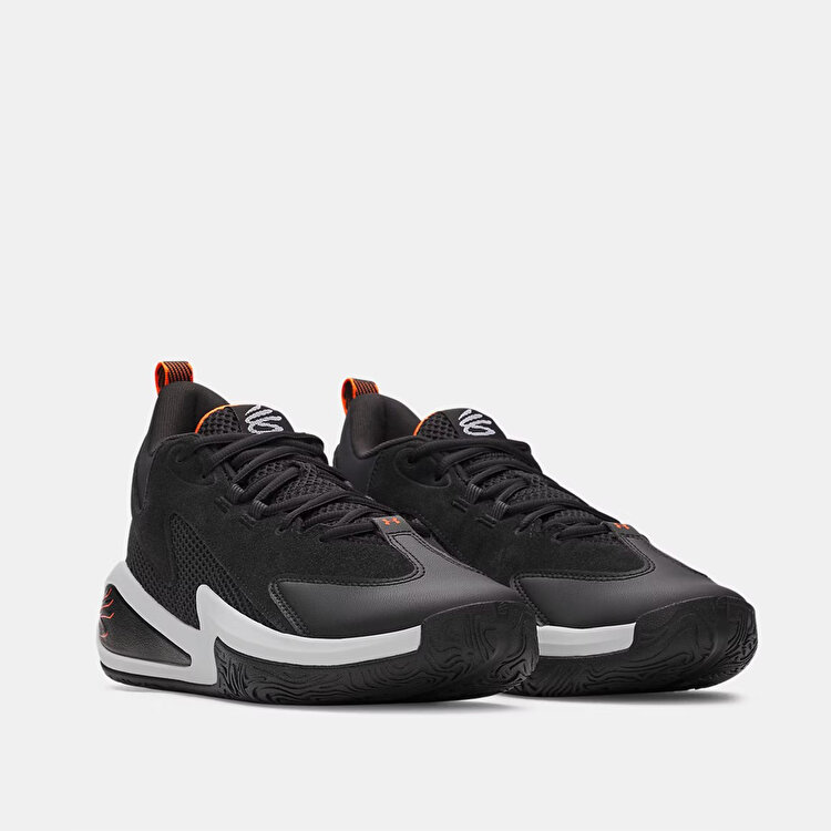 Under Armour Curry 3Z 25 Suede Erkek Siyah Basketbol Ayakkabısı