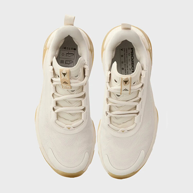 Under Armour Project Rock 8 Kadın Kahverengi Basketbol Ayakkabısı