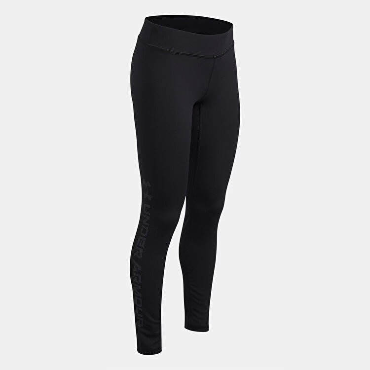 Under Armour Motion Branded Kız Çocuk Siyah Tayt