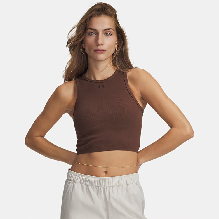 Under Armour Seamless Cotton Hand Kadın Kahverengi Atlet