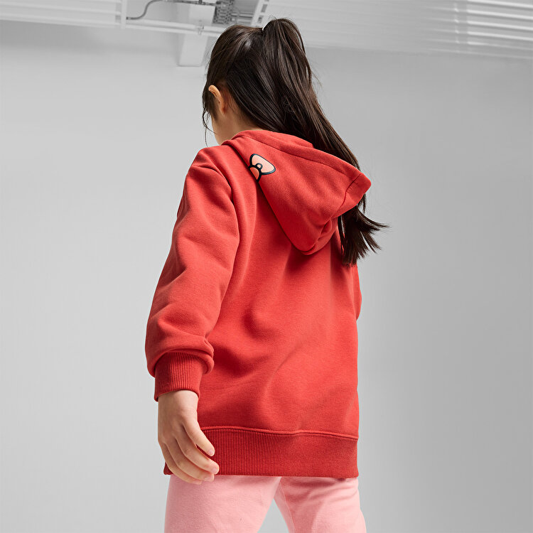 Puma Hello Kitty&Friends Graphic Kız Çocuk Kırmızı Kapüşonlu Sweatshirt