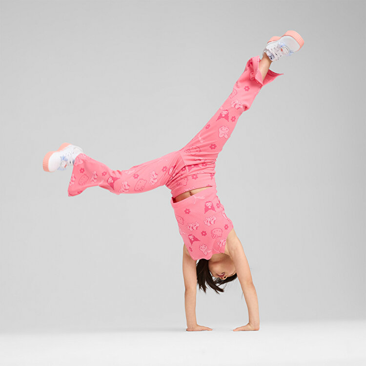 Puma x Hello Kity&Friends Ribbed Kız Çocuk Pembe Atlet