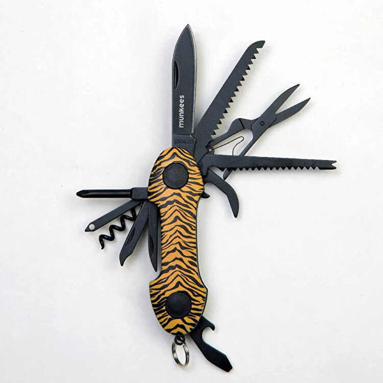 Munkees Pocket Knife Tiger Çakı