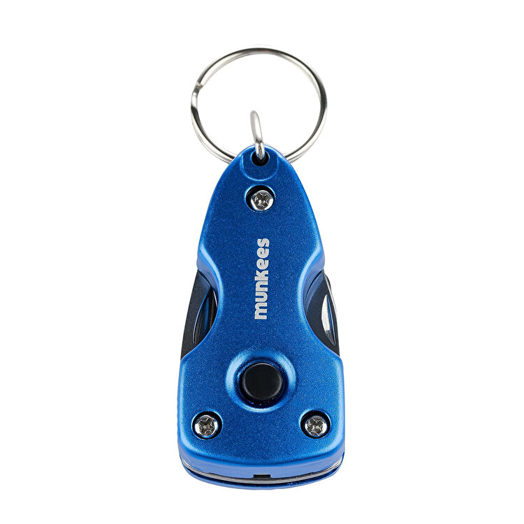 Munkees Multi Tool Led Light Lacivert Anahtarlık
