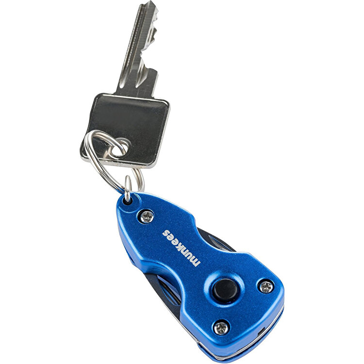 Munkees Multi Tool Led Light Lacivert Anahtarlık