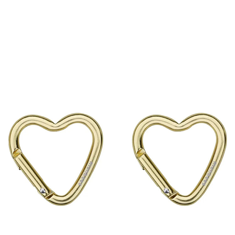 Munkees Mini Heart Carabiner 2 Pieces Sarı Anahtarlık