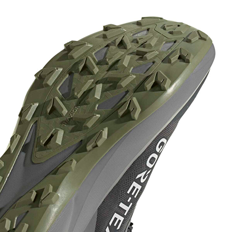 adidas Terrex Tracefinder Plus Goretex Erkek Gri Outdoor Ayakkabı