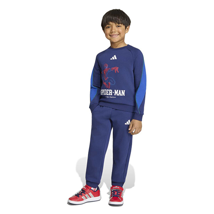 adidas Lk Marvel Spiderman Jogger Çocuk Lacivert Eşofman Takımı
