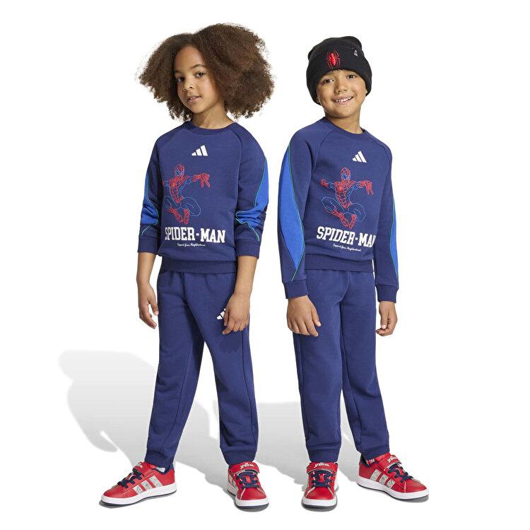 adidas Lk Marvel Spiderman Jogger Çocuk Lacivert Eşofman Takımı