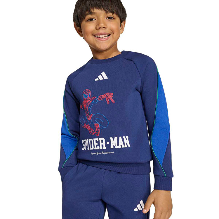 adidas Lk Marvel Spiderman Jogger Çocuk Lacivert Eşofman Takımı