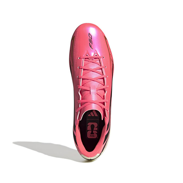adidas F50 Hyperfast Club Fg/Mg Erkek Pembe Krampon