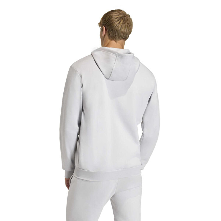 adidas Entrada 26 Erkek Gri Kapüşonlu Ceket