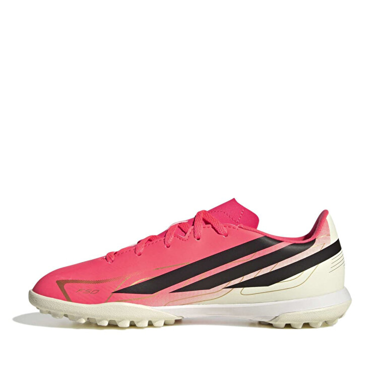adidas F50 Hyperfast Club Tf J Çocuk Pembe Halı Saha Ayakkabısı