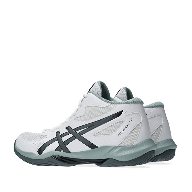 Asics Gel-Rocket MT 12 Erkek Beyaz Voleybol Ayakkabısı