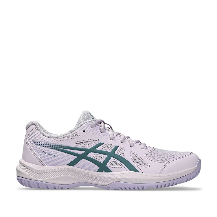 Asics Upcourt 6 Kadın Mor Voleybol Ayakkabısı