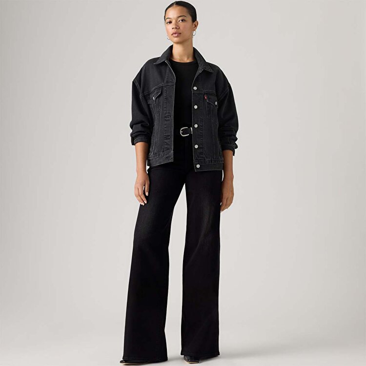 Levi's 728 Hr Wide Leg Kadın Siyah Jean