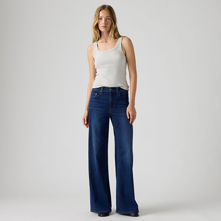 Levi's 728 Hr Wide Leg Kadın Lacivert Jean