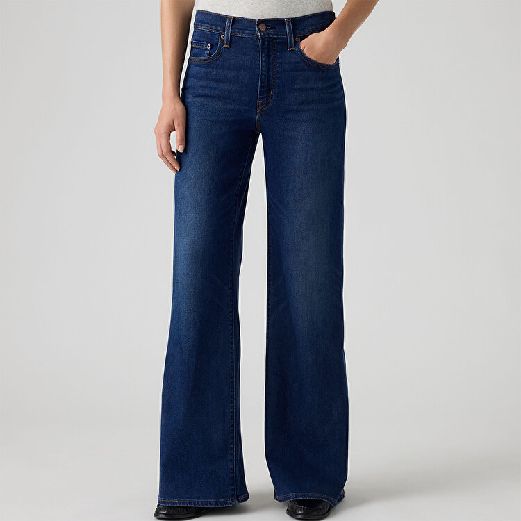 Levi's 728 Hr Wide Leg Kadın Lacivert Jean