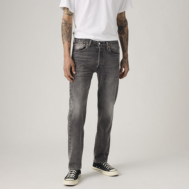 Levi's 501 Erkek Gri Jean