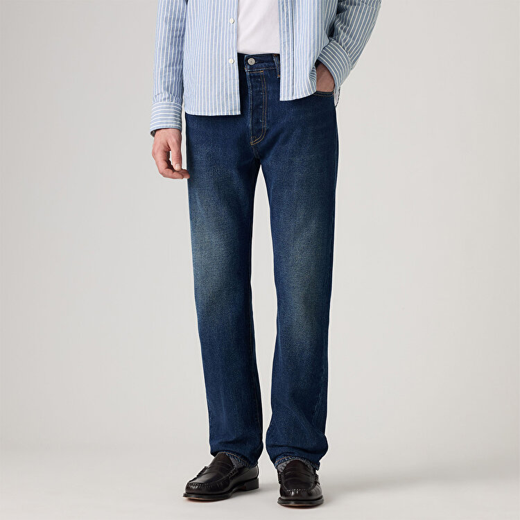 Levi's 501 Erkek Lacivert Jean