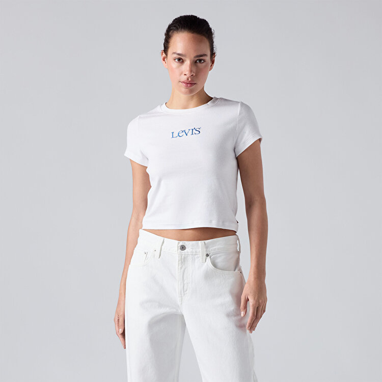 Levi's Gr Essential Baby Kadın Beyaz Tişört